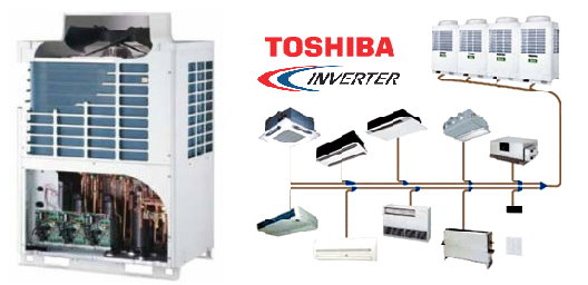 Schéma Toshiba VRF Schéma Toshiba VRF
